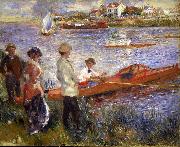 Auguste renoir, Rowers at Chatou